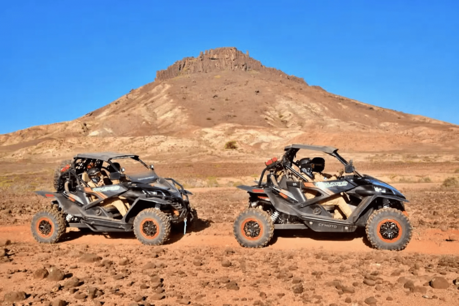 Tour de buggy pela ilha da Boa Vista