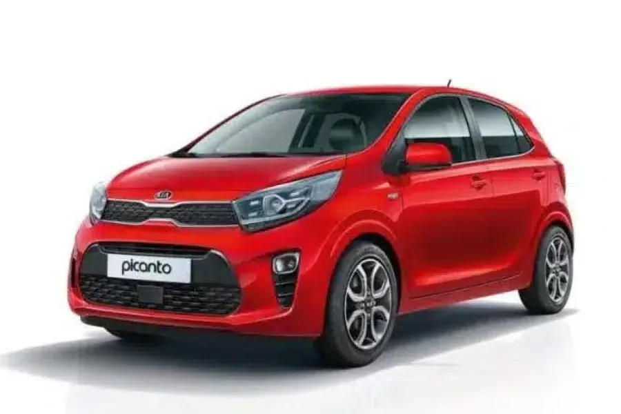 Kia Picanto Vermlho para Alugar em Cabo Verde | MultiviagensTour